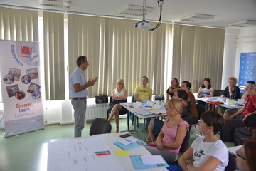 Прва језичка обука у оквиру иницијативе "Интернационализација високошколских установа у Републици Србији"